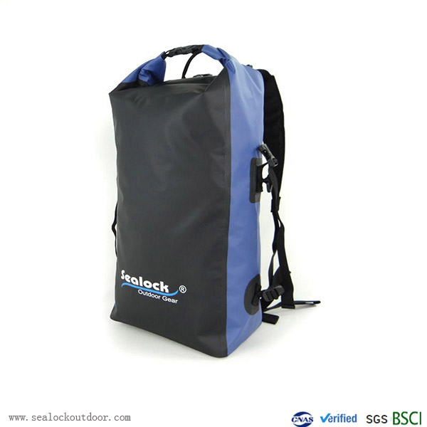 30 Liter Blau Wasserdicht Rucksack