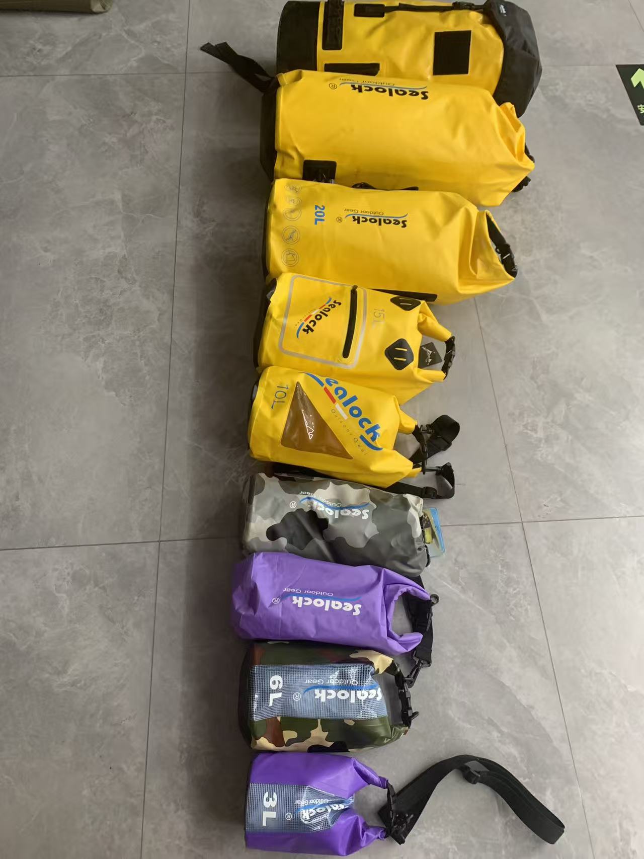 Hersteller wasserdichter Campingtaschen in China