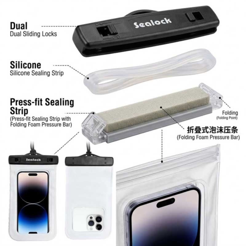 Herstellungsanleitung für wasserdichte IPX8-Handytaschen