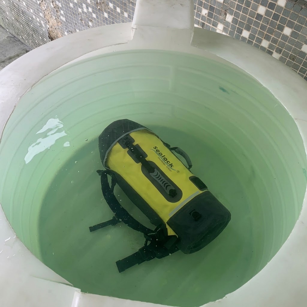 Produktionsprozess für wasserdichte IPX8-Rucksäcke