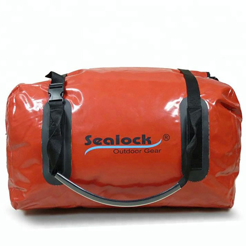 80 Liter wasserdichter Seesack mit rotem PVC
