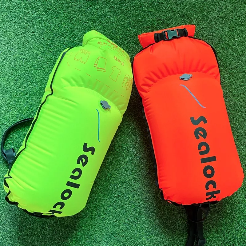 Freiwasser-Schwimmboje mit Packsack